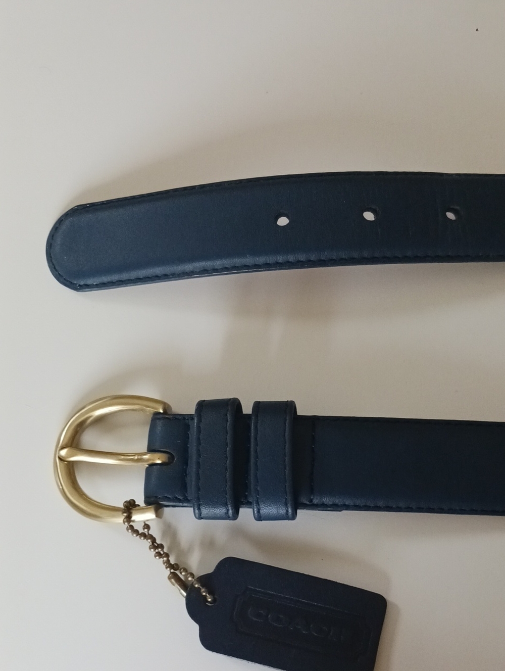Vintage Coach Leather Belt - Picture 6 of 13